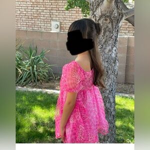 Girls Barbie dress and Barbie box